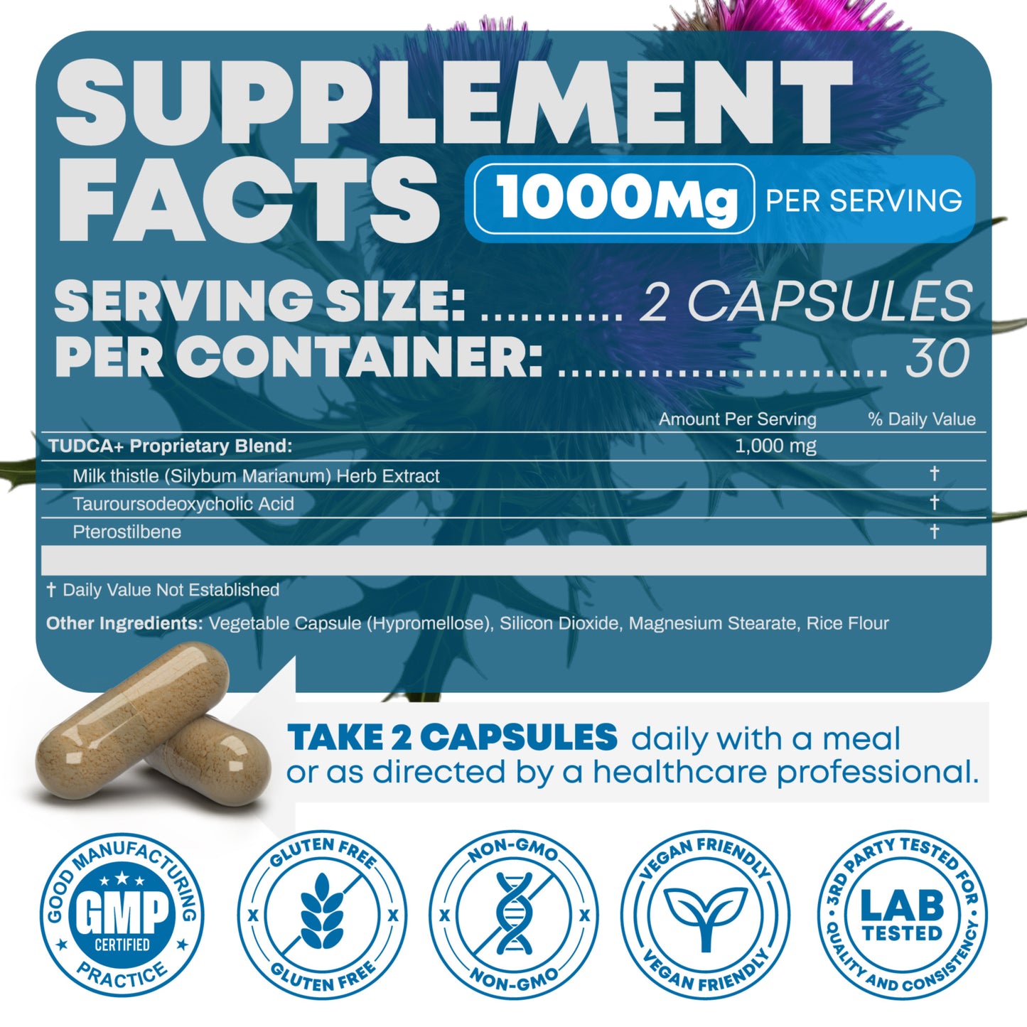Tudca+ Supplement 1000mg Per Serving