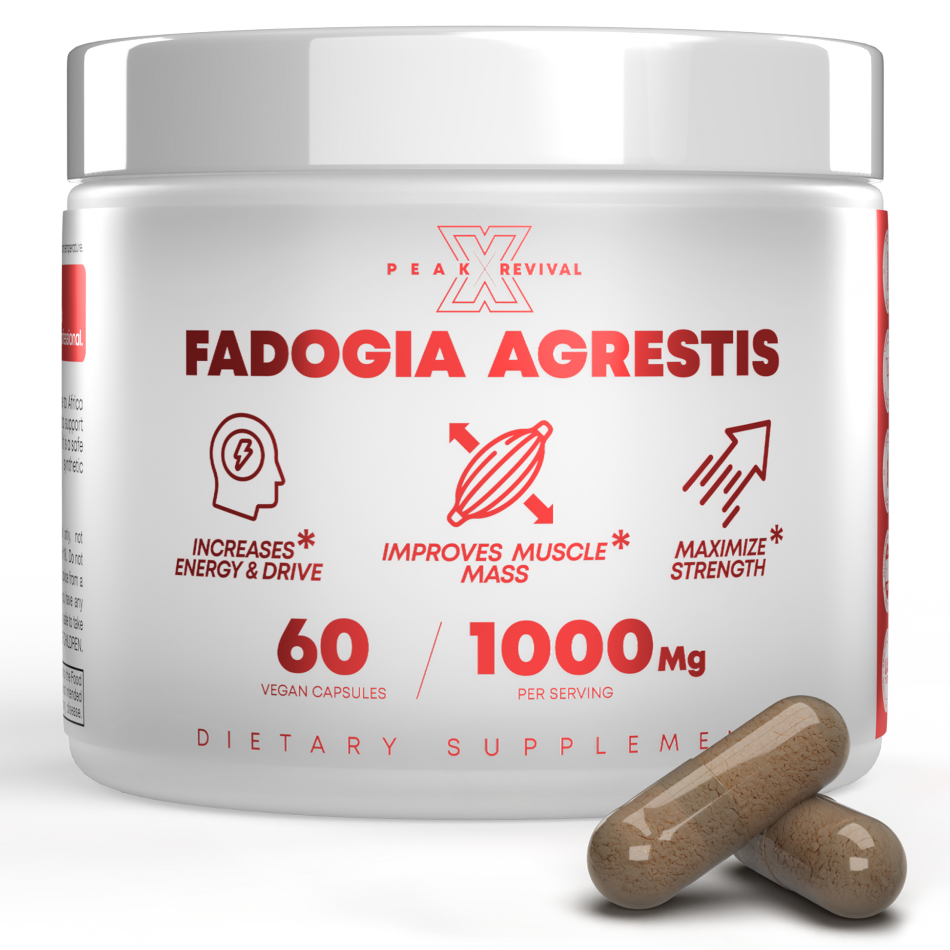 Tongkat Ali + Fadogia Agrestis Capsules - Peak Performance