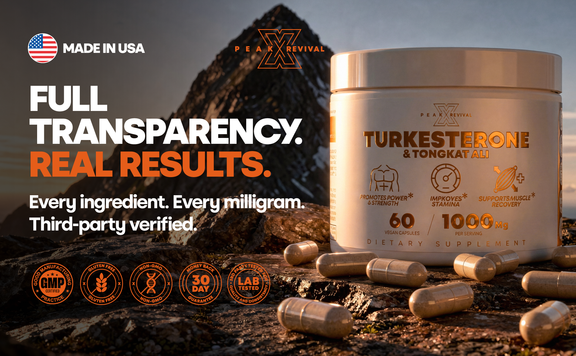 Turkesterone & Tongkat Ali - A+ Content 1